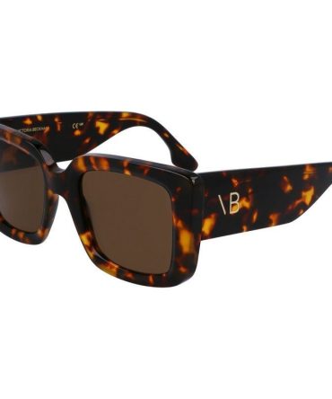 Victoria Beckham VB653S SunglassesDark Havana/Brown Lenses
