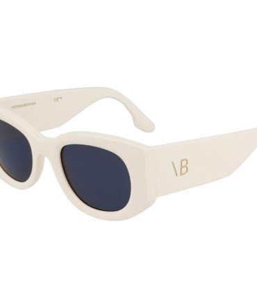 Victoria Beckham VB654S SunglassesIvory/Grey Lenses