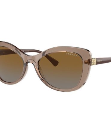 Vogue Eyewear VO5515SB SunglassesTransparent Brown/Brown Gradient Polarised Lenses