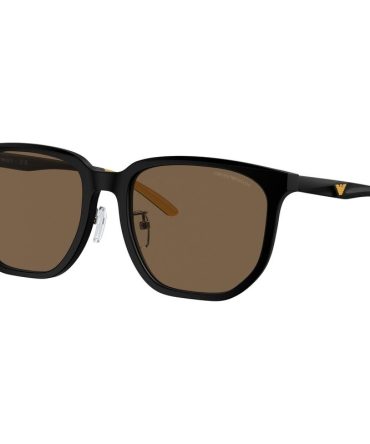 Emporio Armani EA4215D SunglassesMatte Black/Dark Brown Lenses