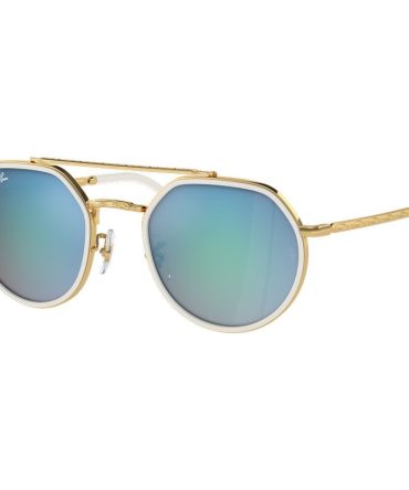 Ray-Ban RB3765 SunglassesArista/Blue Mirror Glass Lenses
