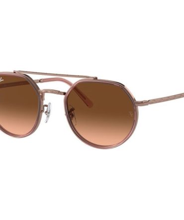 Ray-Ban RB3765 SunglassesCopper/Pink Brown Gradient Glass Lenses