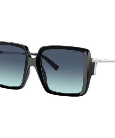 Tiffany & Co. TF4212U SunglassesBlack/Azure Blue Gradient Lenses