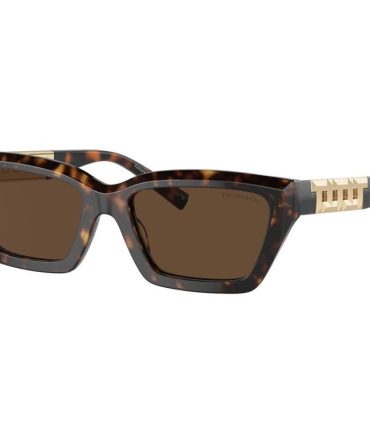 Tiffany & Co. TF4213F SunglassesHavana/Light Brown Lenses