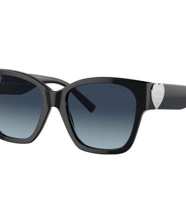 Tiffany & Co. TF4216 SunglassesBlack/Azure Dark Blue Gradient Polarised Lenses