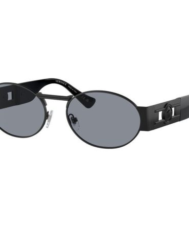 Versace VE2264 SunglassesMatte Black/Grey Lenses