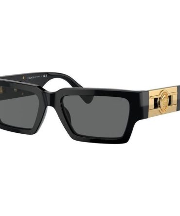Versace VE4459 SunglassesBlack/Grey Lenses