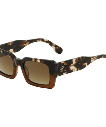 Bask Eyewear Lou SunglassesTort Fade/Brown Gradient Polarised Lenses