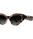 80242NEO Women’s Plastic Small Rectangular Hipster Vintage Inspired Frame w/ Metal Accents
