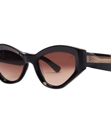 Vieux Bayonne SunglassesNoir/Brown Gradient Lenses