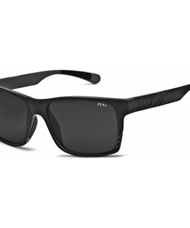 Zeal Optics Brewer SunglassesMatte Black/Dark Grey Polarised Lenses