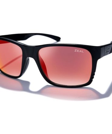 Zeal Optics Brewer SunglassesMatte Black/Phoenix Mirror Polarised Lenses