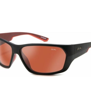 Zeal Optics Caddis SunglassesMatte Brick/Rose Polarised Lenses
