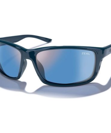 Zeal Optics Confluence SunglassesShiny Ocean Blue/Horizon Blue Mirror Polarised Lenses