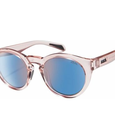 Zeal Optics Crowley SunglassesDesert Rose/Horizon Blue Polarised Lenses