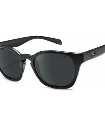 Zeal Optics Windsor SunglassesMatte Black/Dark Grey Polarised Lenses