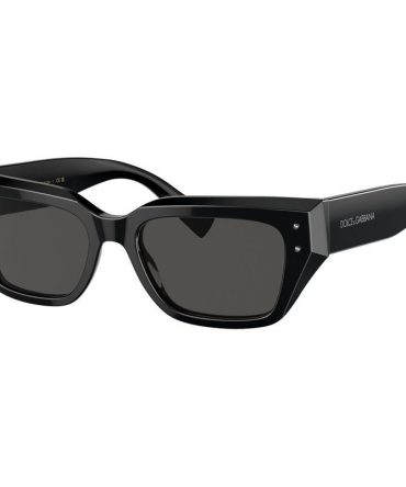 Dolce & Gabbana DG4462 SunglassesBlack/Dark Grey Lenses