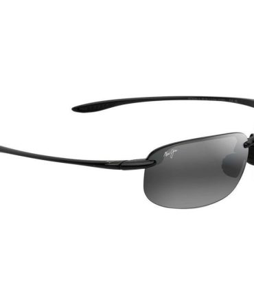 Maui Jim Ho’okipa XL SunglassesBlack Gloss/Neutral Grey Polarised Lenses