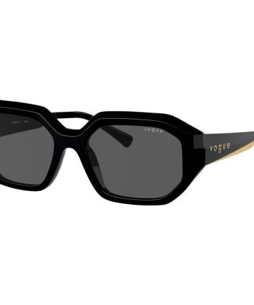 Vogue Eyewear VO5554S SunglassesBlack/Dark Grey Lenses