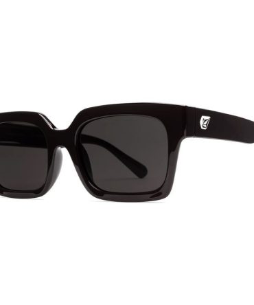 Volcom Domeinator SunglassesGloss Black/Grey Lenses