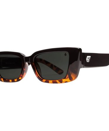 Volcom Strange Land SunglassesGloss Darkside/Grey Polarised Lenses