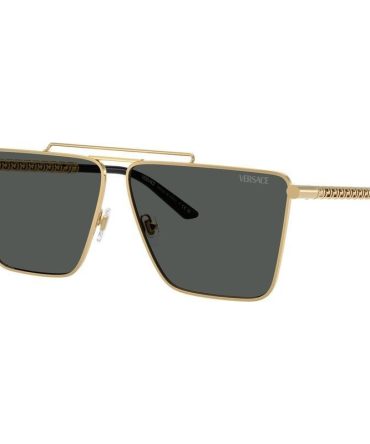 Versace VE2266 SunglassesGold/Dark Grey Lenses