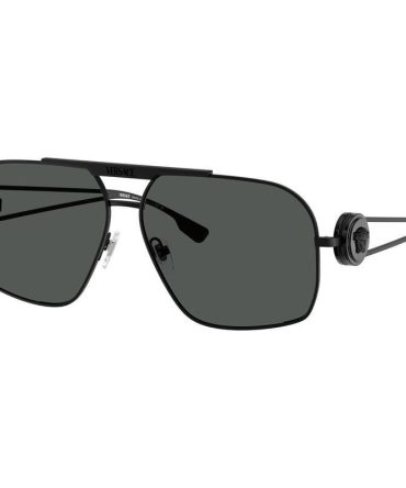 Versace VE2269 SunglassesMatte Black/Dark Grey Lenses