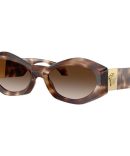 Versace VE4473U SunglassesDark Havana/Dark Grey Lenses