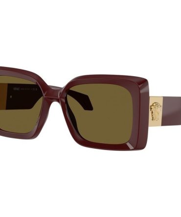 Versace VE4467U SunglassesDark Ruby/Dark Grey Lenses