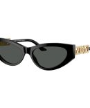 Versace VE4473U SunglassesDark Havana/Dark Grey Lenses