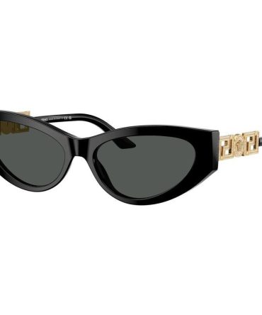 Versace VE4470B SunglassesBlack/Dark Grey Lenses