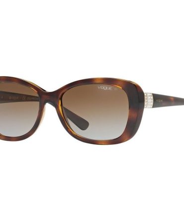 Vogue Eyewear VO2943SB SunglassesDark Havana/Brown Gradient Polarised Lenses