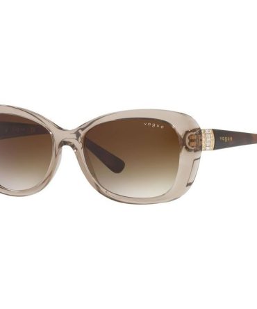Vogue Eyewear VO2943SB SunglassesTransparent Light Brown/Brown Gradient Lenses