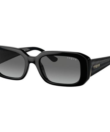 Vogue Eyewear VO5565S SunglassesBlack/Grey Gradient Lenses
