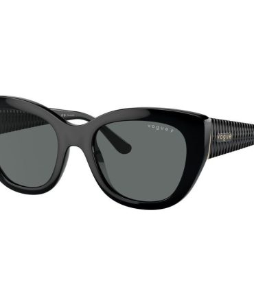 Vogue Eyewear VO5567S SunglassesBlack/Dark Grey Polarised Lenses
