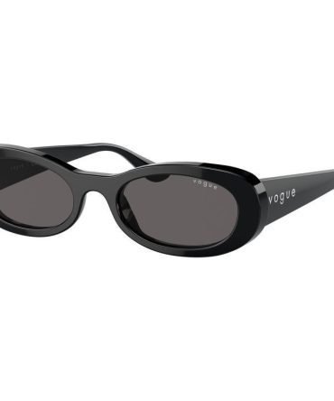 Vogue Eyewear VO5582S SunglassesBlack/Black Smoke Lenses
