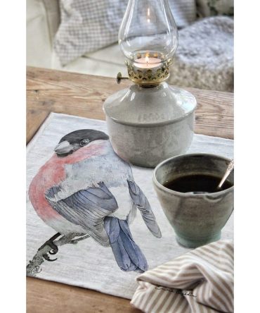 Emma Sjodin: Placemat Bull Finch
