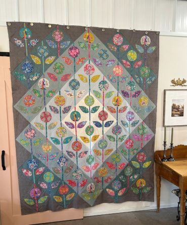 Folk Flower DIGITAL Quilt Pattern (Tilda Bloomsville quilt)