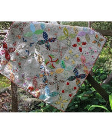 Jardin de Poche Pattern with template included “Around the Bush”