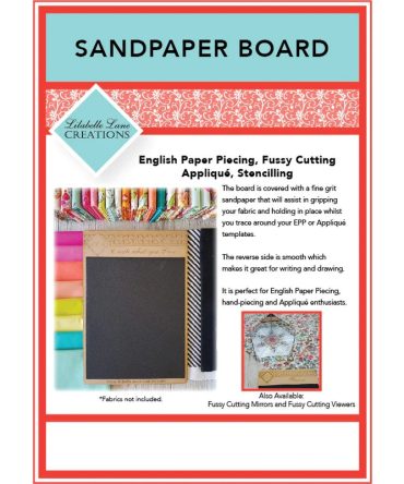 Sandpaper Board for EPP or Applique