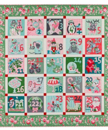 25 Days Until Quilt PATTERN by The Vintage Spool