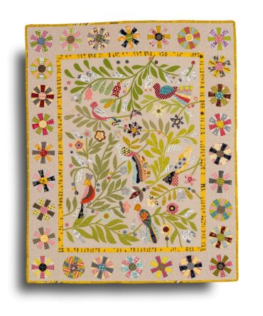 Birds Eye View Paper Pattern by Irene Blanck