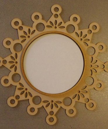 Christmas Snowflake 1 Frame by Rosalie Dekker Designs