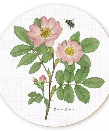 Emma Sjodin Heatmat Wild Rose/Bumblebee