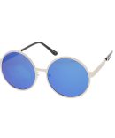 4548CLR Women’s Metal Oversized Hexagonal Wire Frame w/ Clear Lens