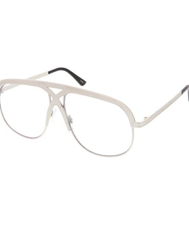 4533CLR Unisex Retro Metal Criss Cross Frame Blue Light Filtering Clear Lens Computer Glasses