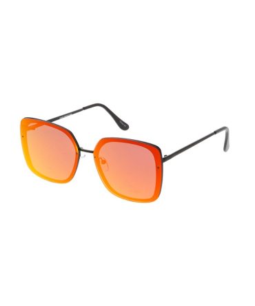 4565REV Women’s Metal Square Frame w/ Spectrum Color Mirror Lens