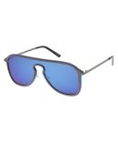 6114VE/CLR Vivant Eyewear Plastic Large Square Frame w/ Clear Lens