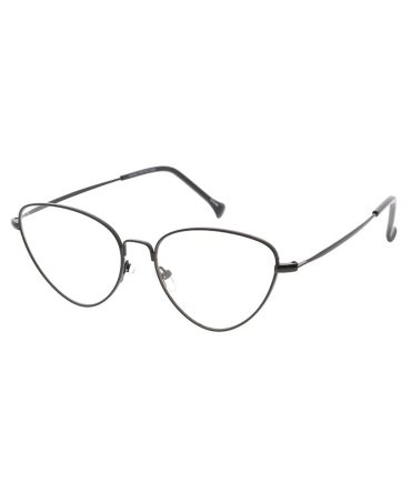4747CLR Women’s Metal Medium Thin Metal Cat Eye Frame w/ Clear Lens