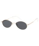 4891BLF/CLR Unisex Metal Medium Classic Rounded Square Hipster Blue Light Filtering Clear Lens Computer Glasses